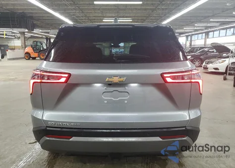 2025 Chevrolet Equinox Lt из США, поврежденный, VIN 3GNAXPEGXSL254780
